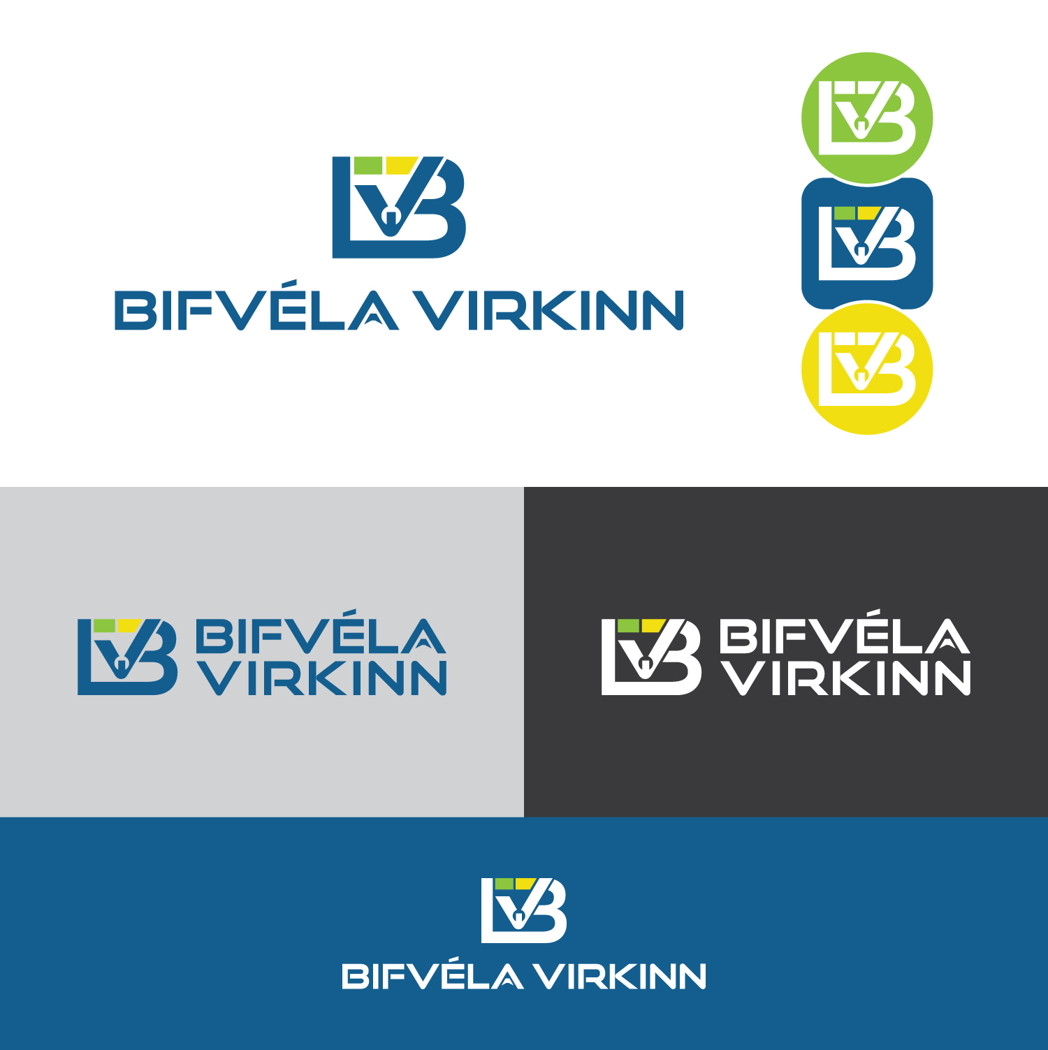 Diseño de Logo por MAWBM para Bifvélavirkinn ehf | Diseño #37581650