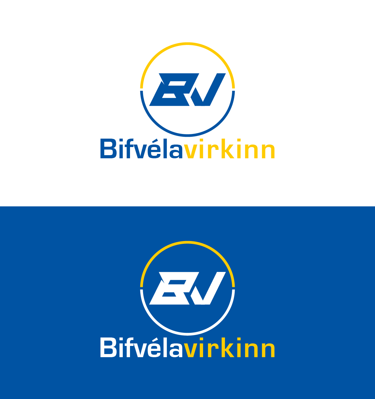 Logo Design by Owltive for Bifvélavirkinn ehf | Design #37568615