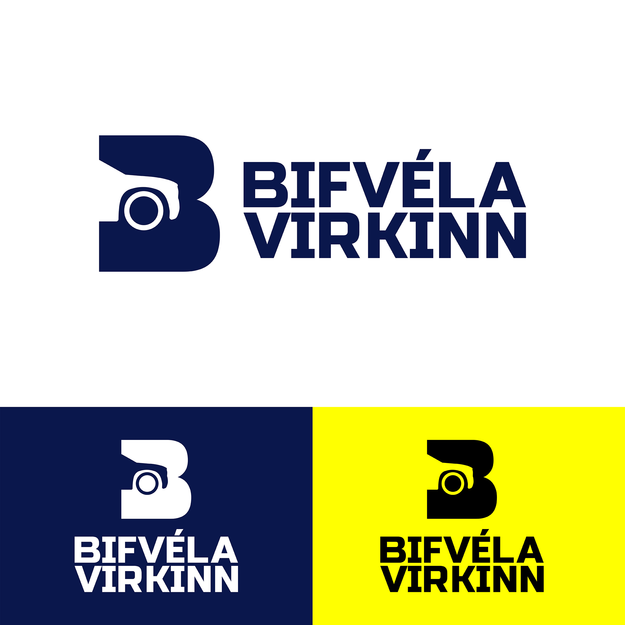 Logo Design by Sandeep G. for Bifvélavirkinn ehf | Design #37573871