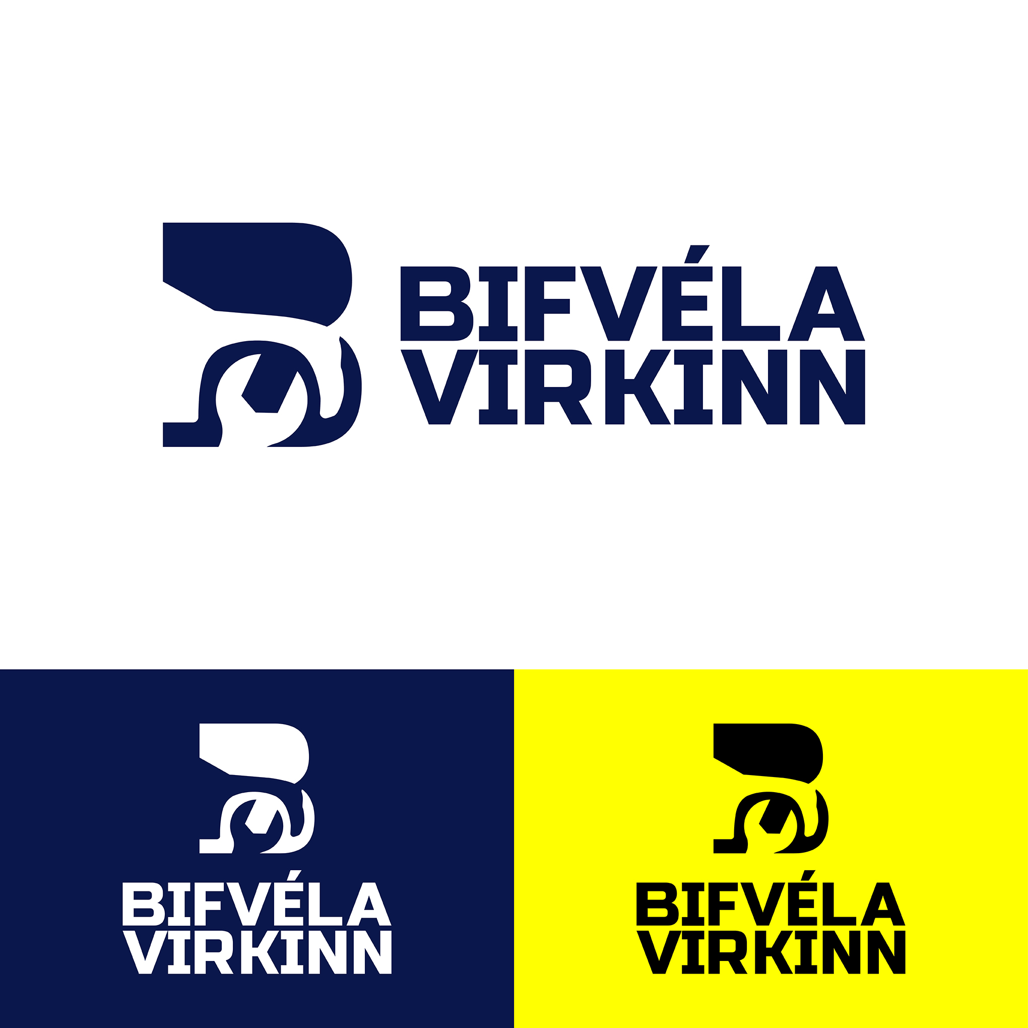 Logo Design by Sandeep G. for Bifvélavirkinn ehf | Design #37573890