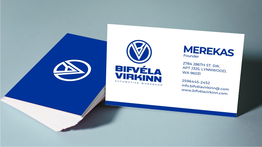 Logo Design by iamrady for Bifvélavirkinn ehf | Design #37571118