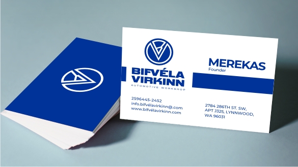 Logo Design by iamrady for Bifvélavirkinn ehf | Design #37720144