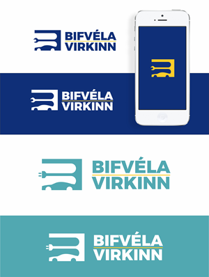 Logo Design by Djamdesign for Bifvélavirkinn ehf | Design: #37567472