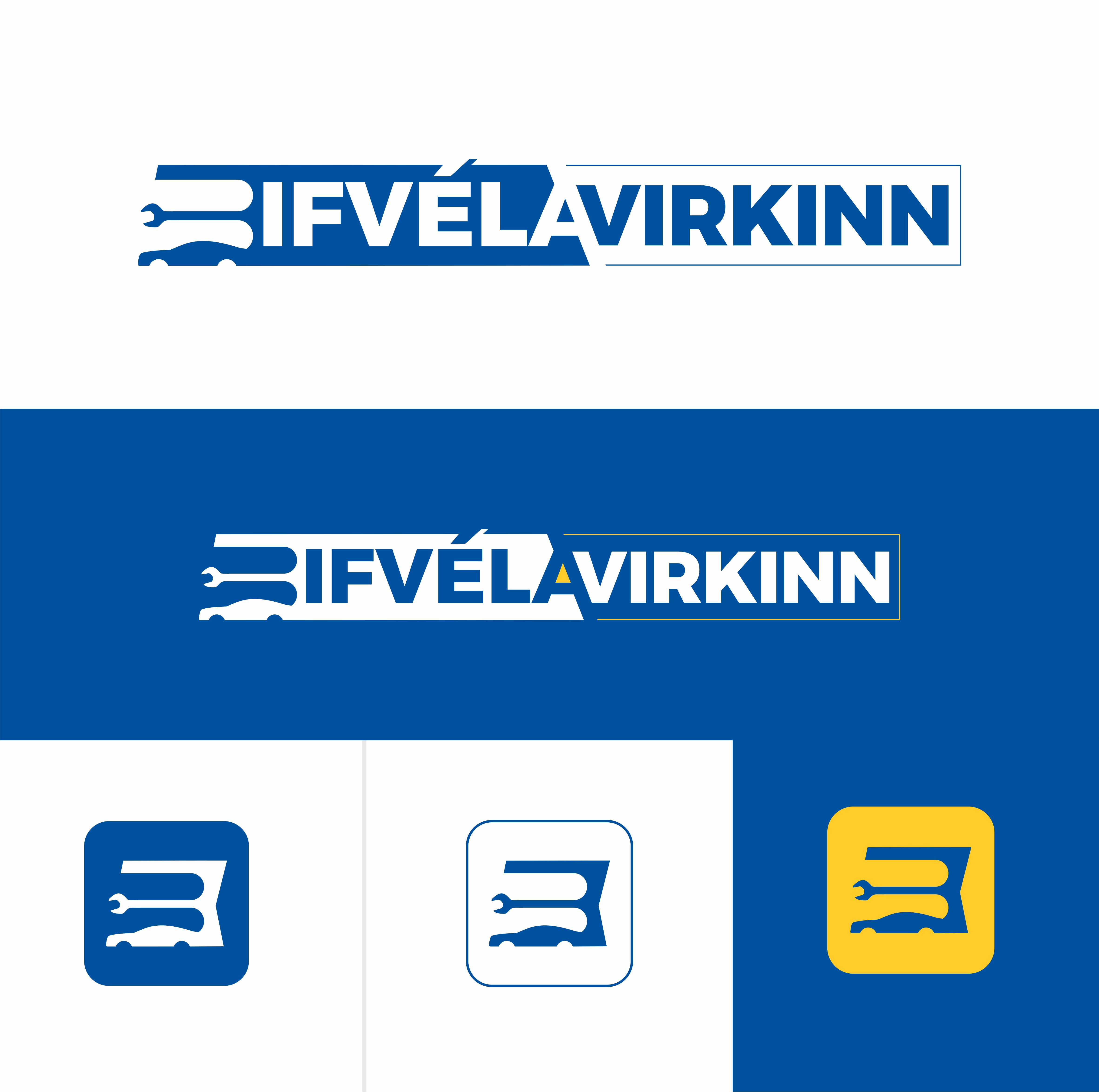 Logo Design by Djamdesign for Bifvélavirkinn ehf | Design #37567535