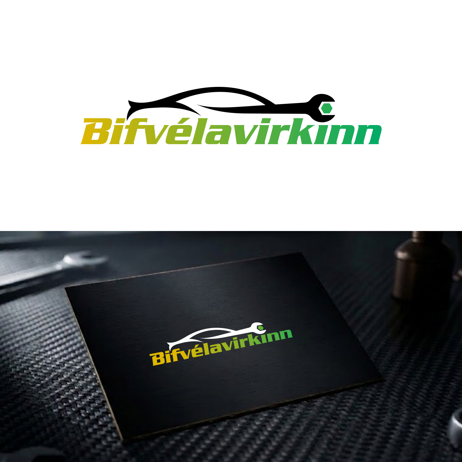 Diseño de Logo por DigitalArt para Bifvélavirkinn ehf | Diseño #37588166