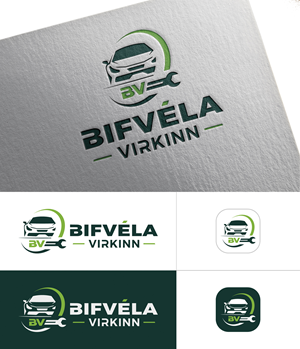 Diseño de Logo por Ts Keepart para Bifvélavirkinn ehf | Diseño: #37572789