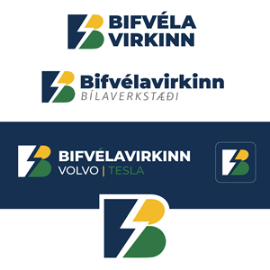 Diseño de Logo por CreativeFeather para Bifvélavirkinn ehf | Diseño: #37574881