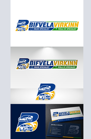 Logo Design by UMBRA Designs for Bifvélavirkinn ehf | Design: #37567206