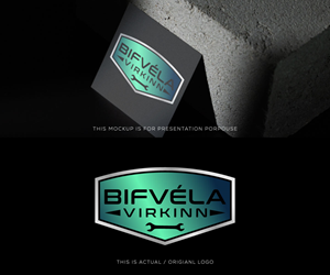 Logo Design by Ansh Design for Bifvélavirkinn ehf | Design: #37568629