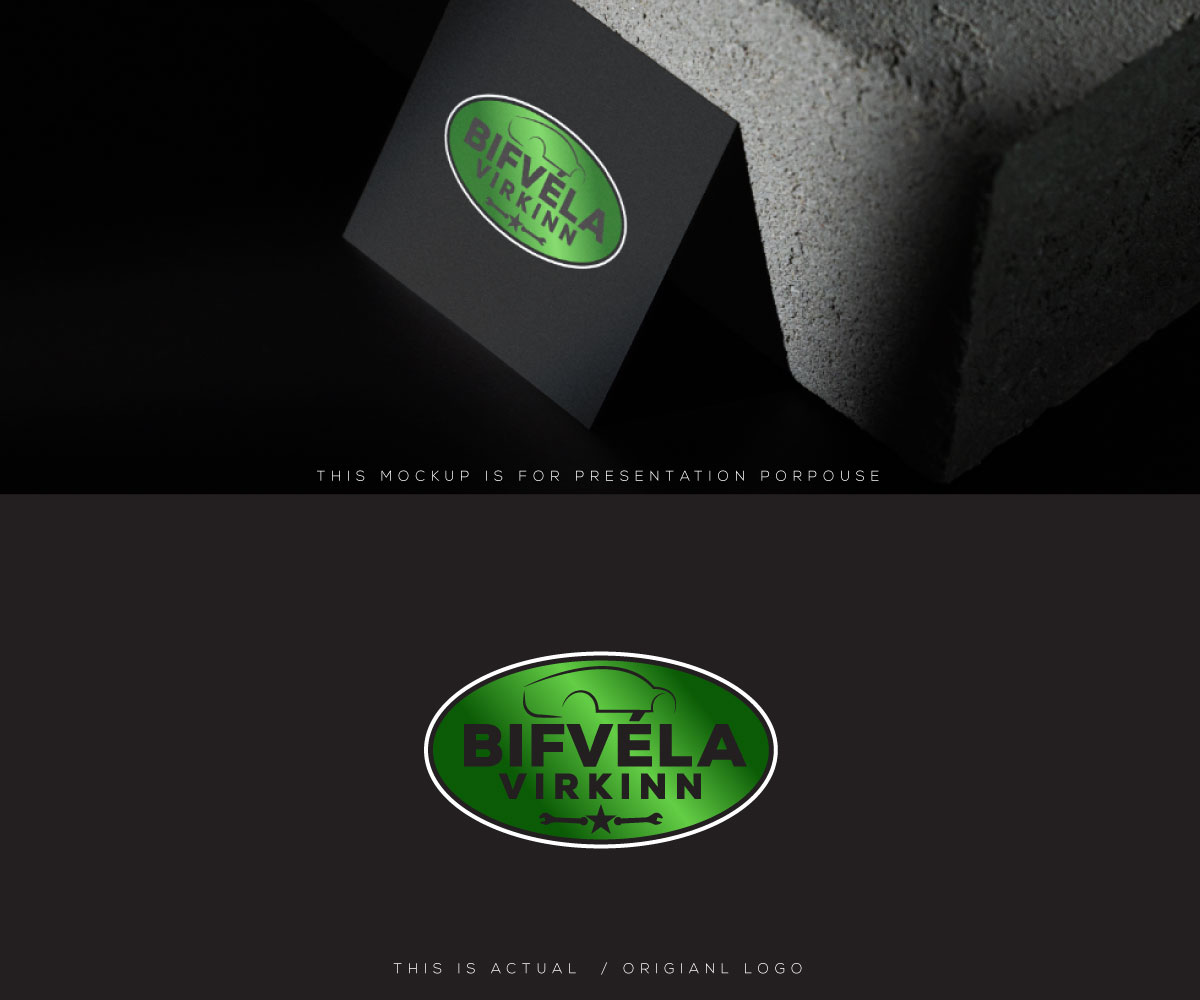 Logo Design by Ansh Design for Bifvélavirkinn ehf | Design #37568630