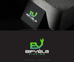 Logo Design by Ansh Design for Bifvélavirkinn ehf | Design: #37572383