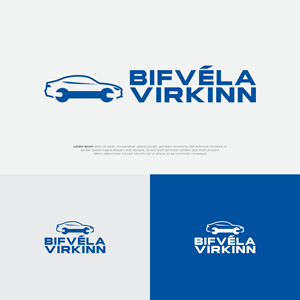 Diseño de Logo por BerhasilKabeh para Bifvélavirkinn ehf | Diseño: #37567818