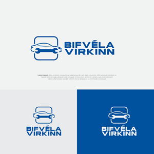 Diseño de Logo por BerhasilKabeh para Bifvélavirkinn ehf | Diseño: #37567820
