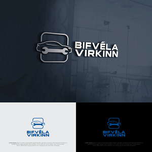 Diseño de Logo por BerhasilKabeh para Bifvélavirkinn ehf | Diseño: #37567821
