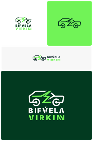 Logo Design by Gg® for Bifvélavirkinn ehf | Design: #37570757