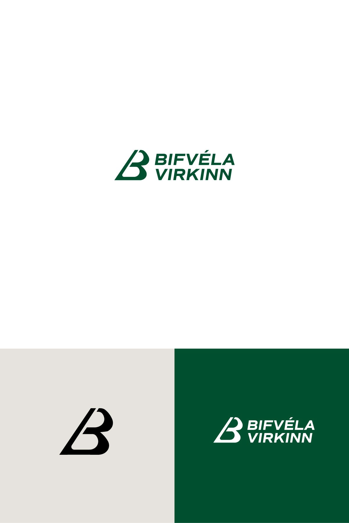 Logo Design by eeshu for Bifvélavirkinn ehf | Design #37571219