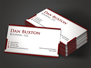 Diseño de Tarjeta de Presentación por Mon01 para Dan Buxton Roofing, LC | Diseño: #3119300
