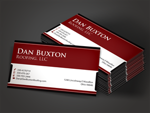Diseño de Tarjeta de Presentación por Mon01 para Dan Buxton Roofing, LC | Diseño: #3119707