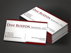 Diseño de Tarjeta de Presentación por Mon01 para Dan Buxton Roofing, LC | Diseño: #3119787