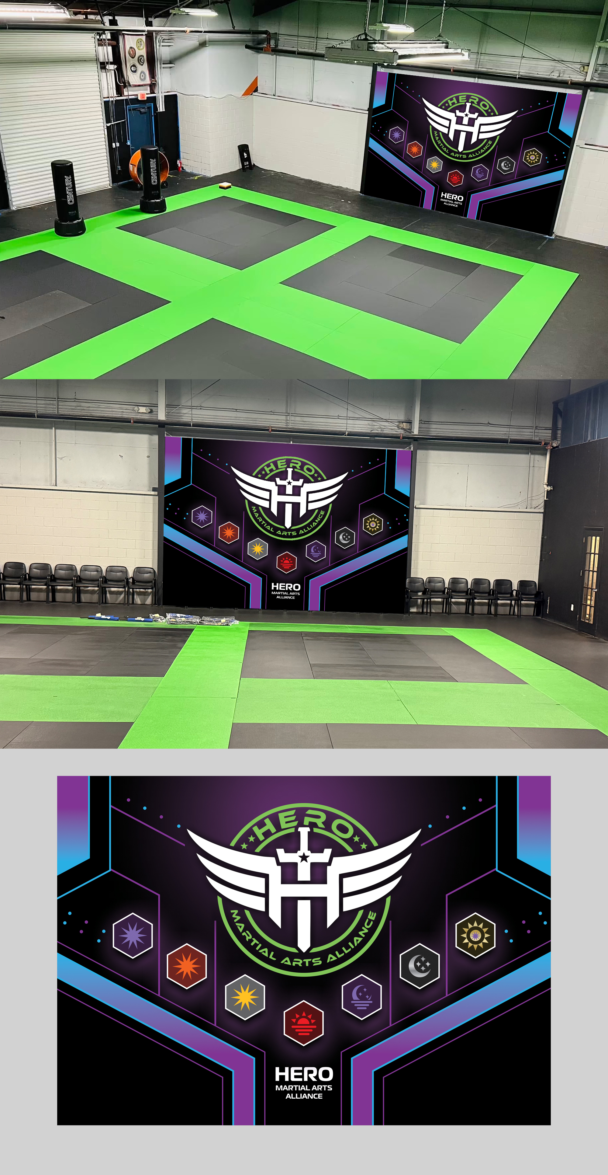 Graphic Design by Dzhafir for Kick Fire Martial Arts  | Design #37592589