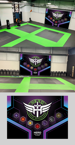Design Graphique par Dzhafir pour Kick Fire Martial Arts  | Design : #37592589