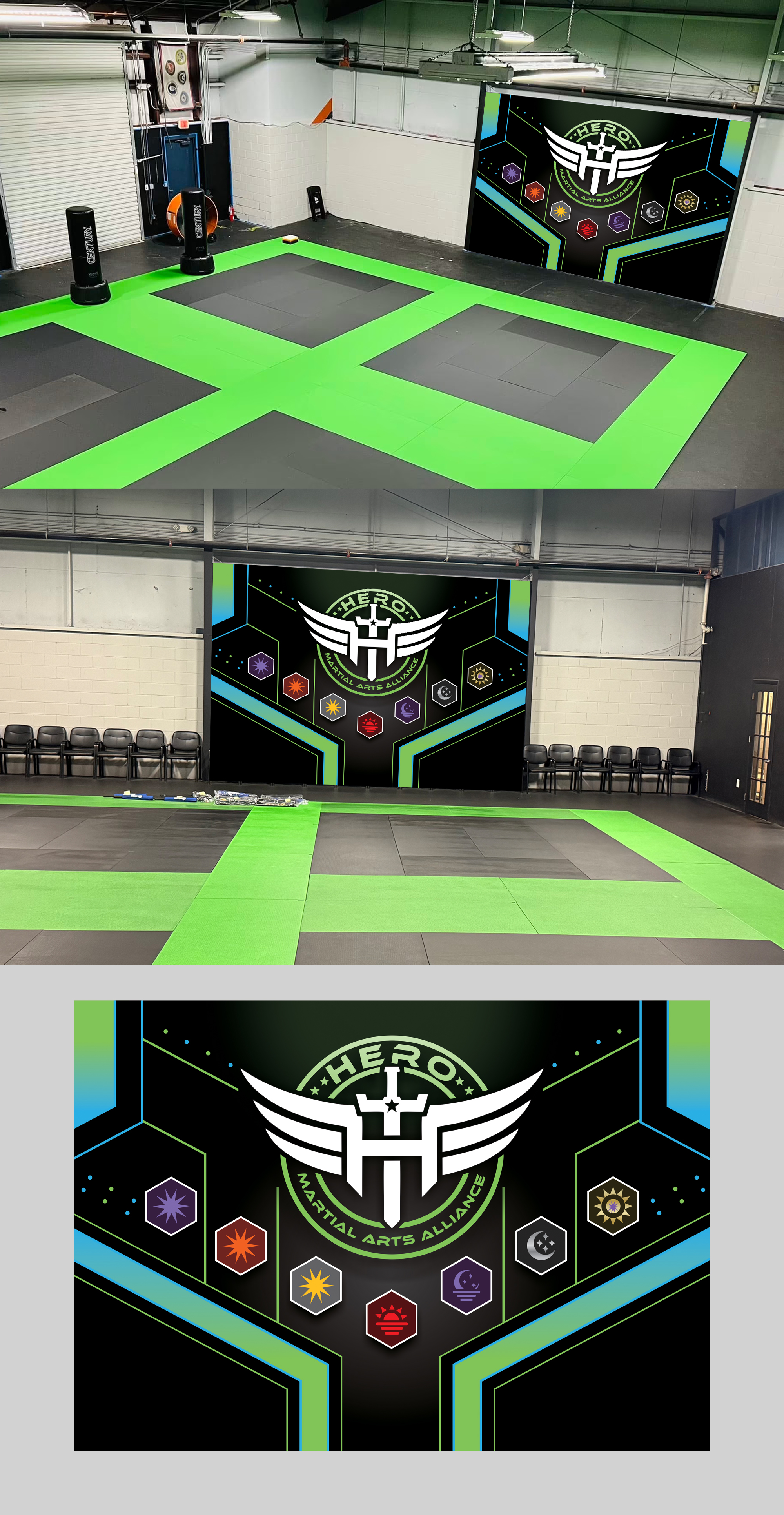 Graphic Design by Dzhafir for Kick Fire Martial Arts  | Design #37600734