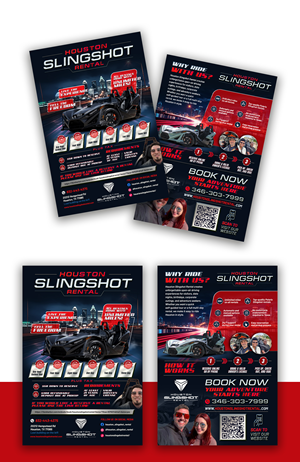 Flyer Design by debdesign for Houston Slingshot Rental | Design: #37579900