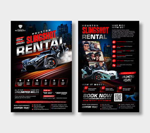 Flyer Design by debdesign for Houston Slingshot Rental | Design: #37580088
