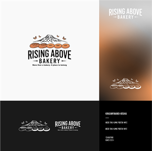 Logo Design by Gun_son for Rising Above Bakery | Design: #37594214