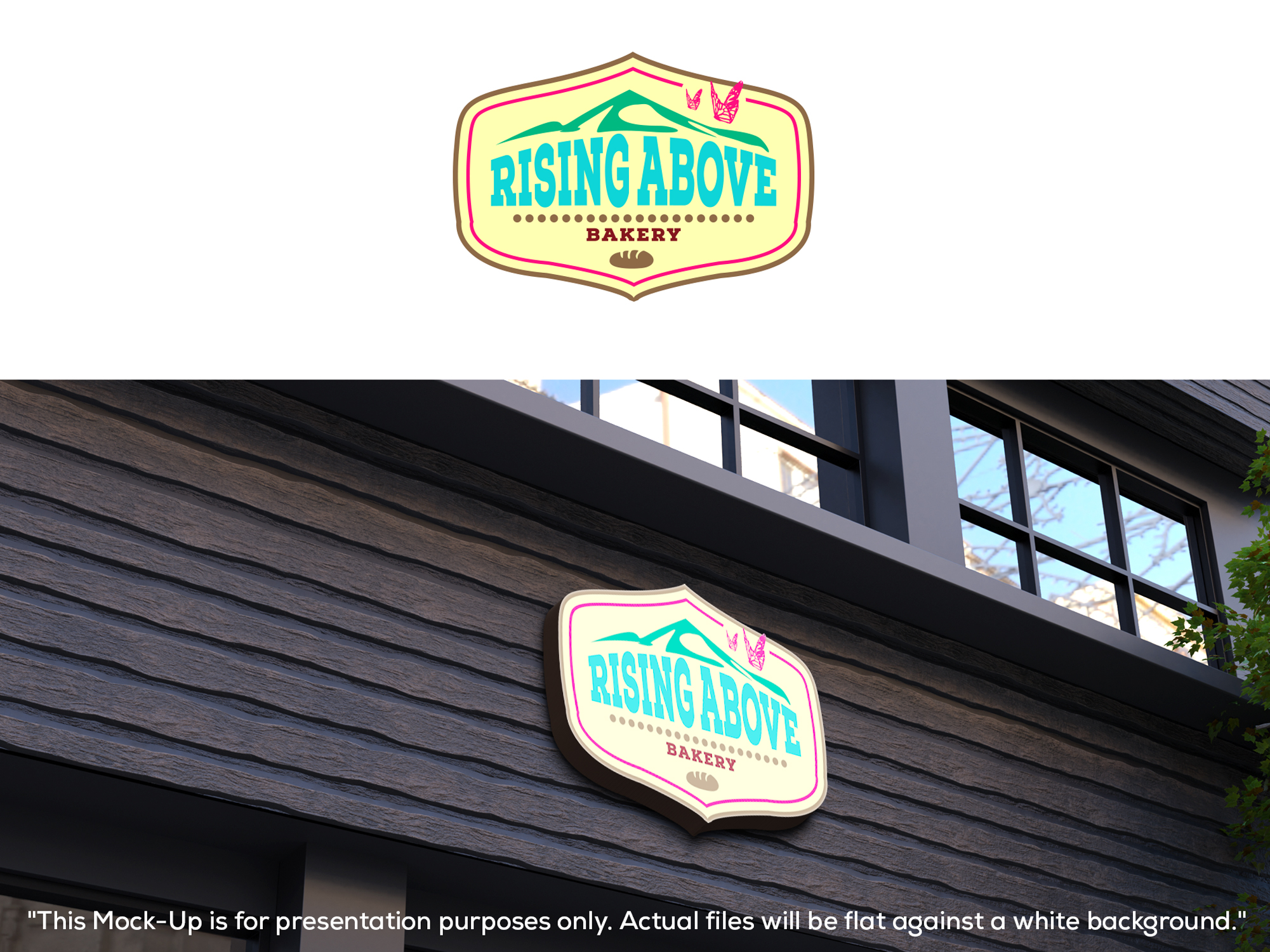 Logo Design by Kavth for Rising Above Bakery | Design #37585399