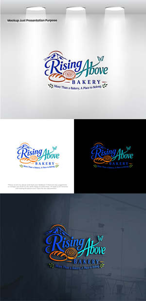 Logo Design by Pixel Signature for Rising Above Bakery | Design: #37580022