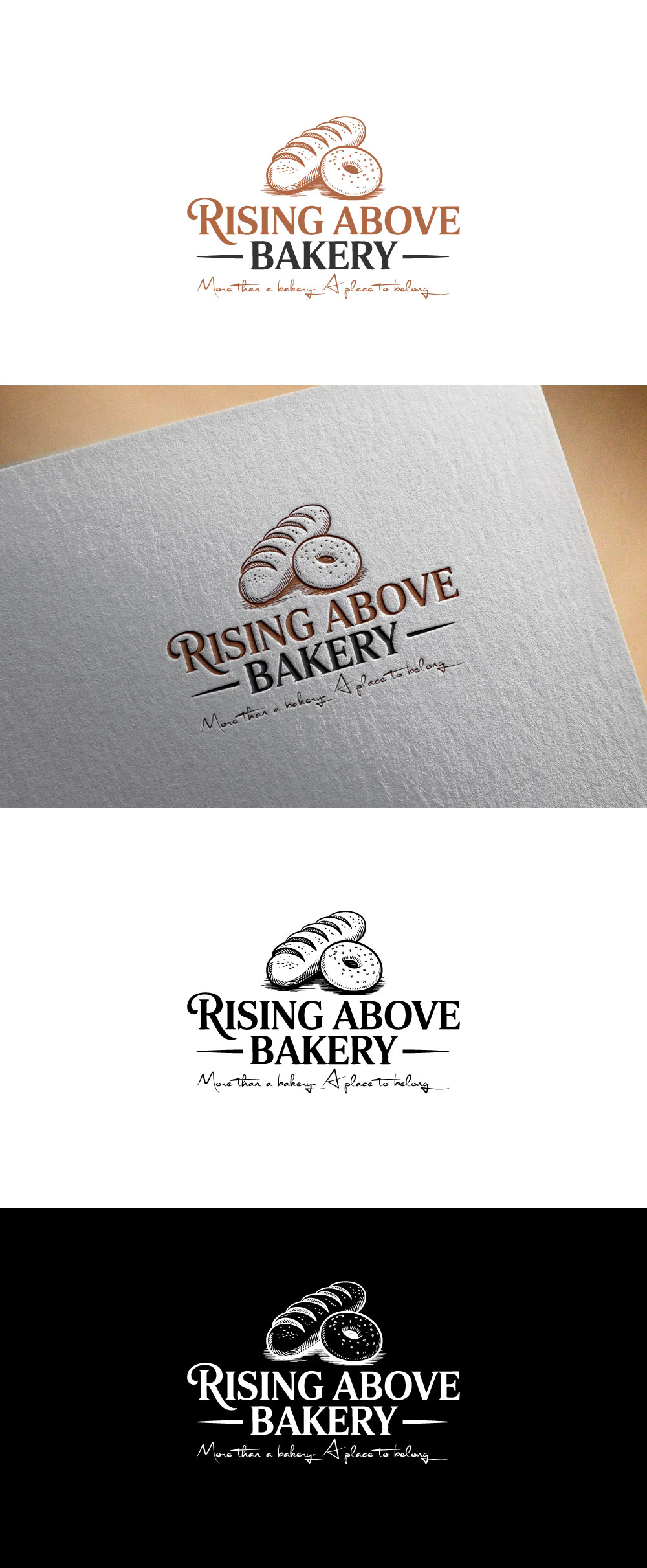 Logo Design by DesignVerse777 for Rising Above Bakery | Design #37596089