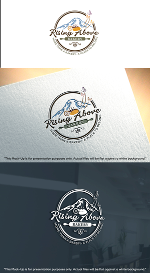 Logo Design by RaKu 2 for Rising Above Bakery | Design: #37585444