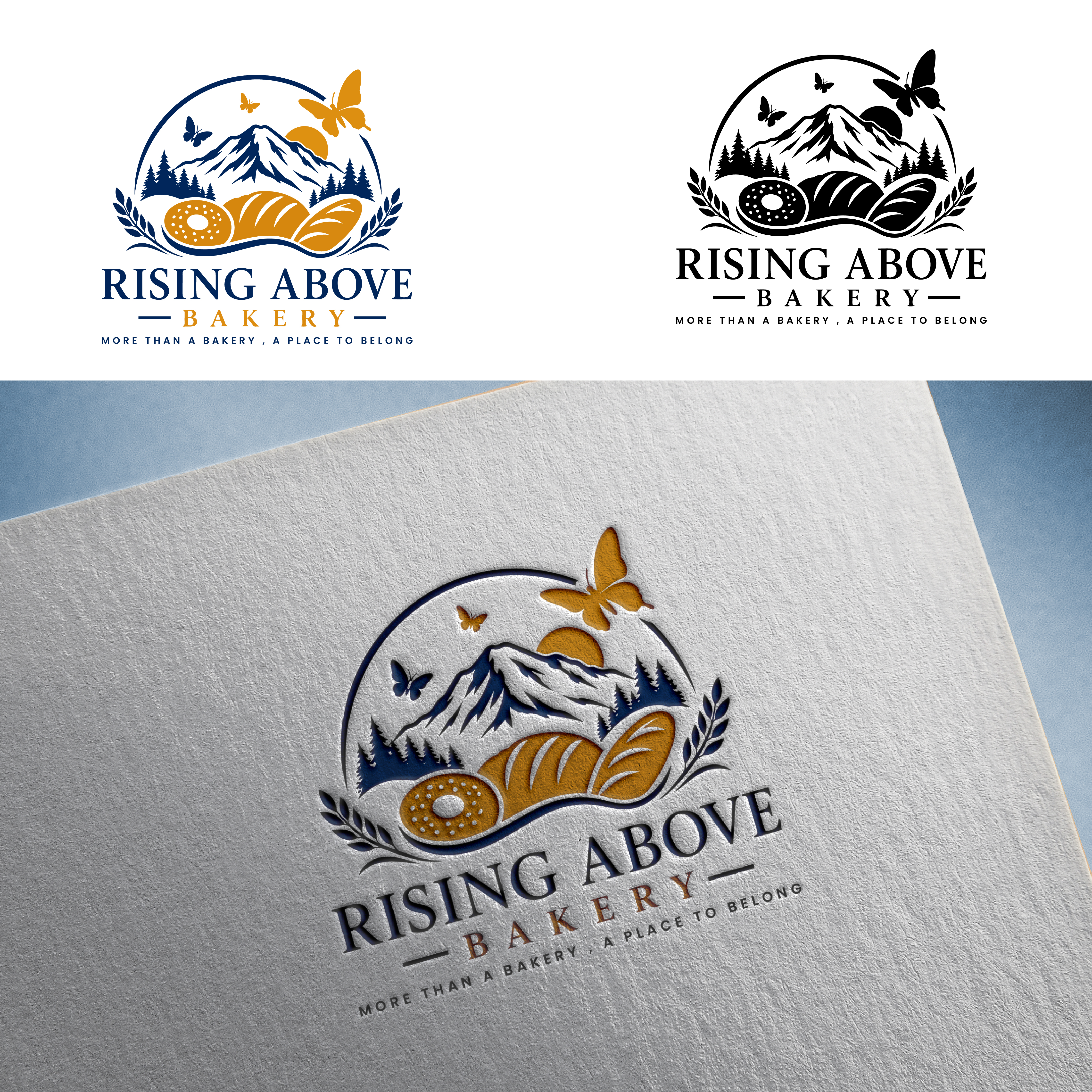 Logo Design by Shariqology for Rising Above Bakery | Design #37576252