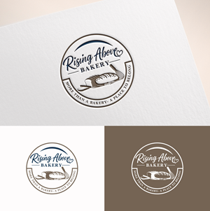 Logo Design by M Art & Design for Rising Above Bakery | Design: #37578873
