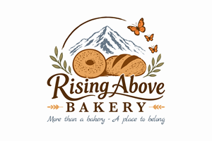 Logo Design by bibinabhinowo for Rising Above Bakery | Design: #37597503