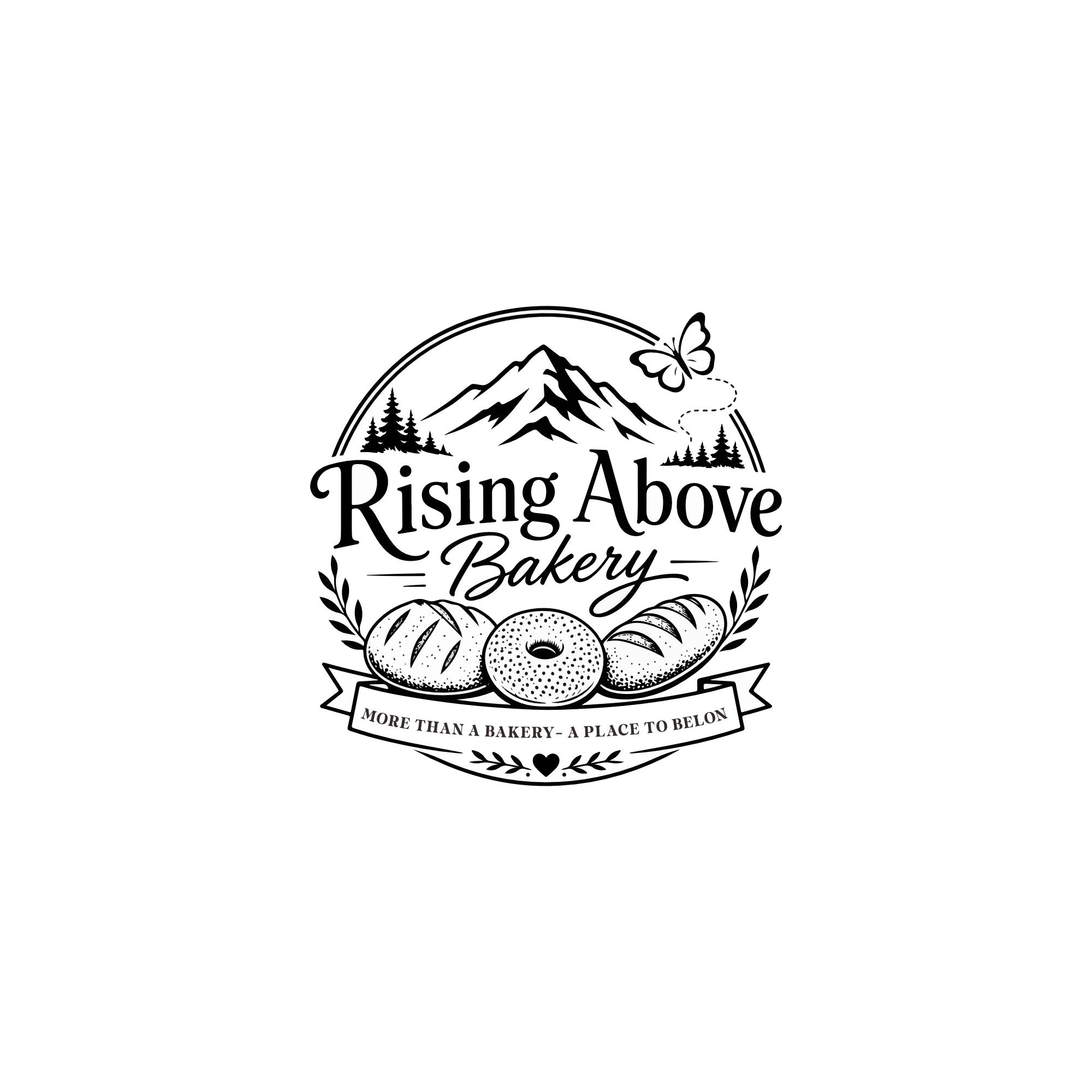 Logo Design by pusing for Rising Above Bakery | Design #37576430