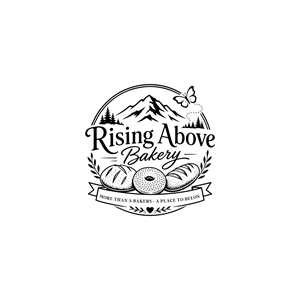 Logo Design by pusing for Rising Above Bakery | Design: #37576430