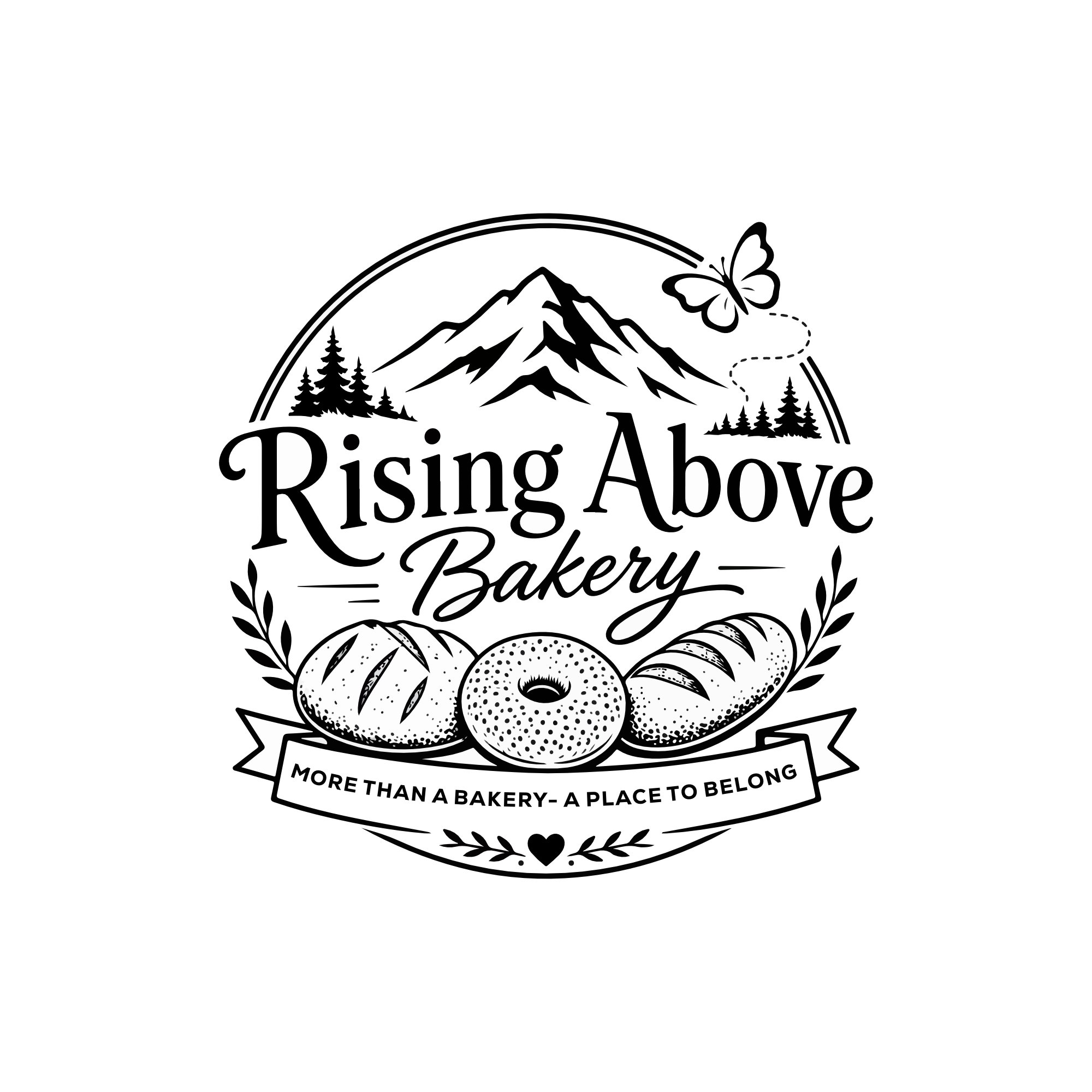 Logo Design by pusing for Rising Above Bakery | Design #37576566