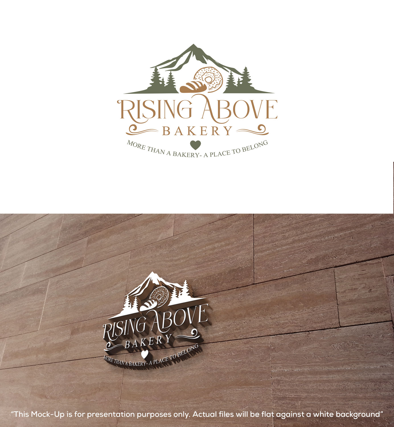 Logo Design by DesignMaker 2 for Rising Above Bakery | Design #37585560