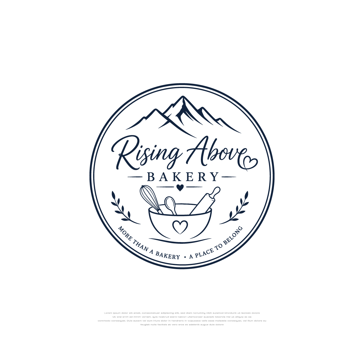Logo Design by apik. for Rising Above Bakery | Design #37577970