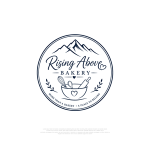 Logo Design by apik. for Rising Above Bakery | Design: #37577970