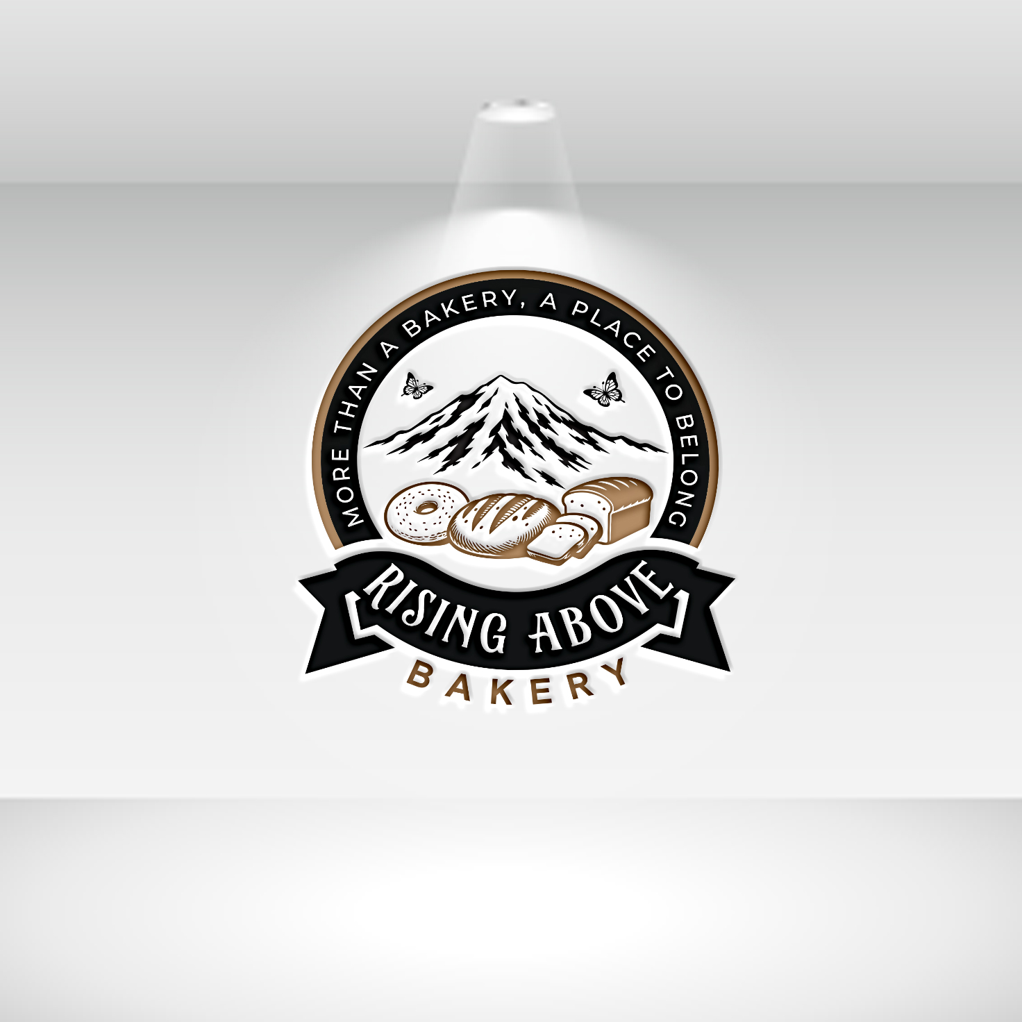 Logo Design by InkPilot_Studio™ for Rising Above Bakery | Design #37576373