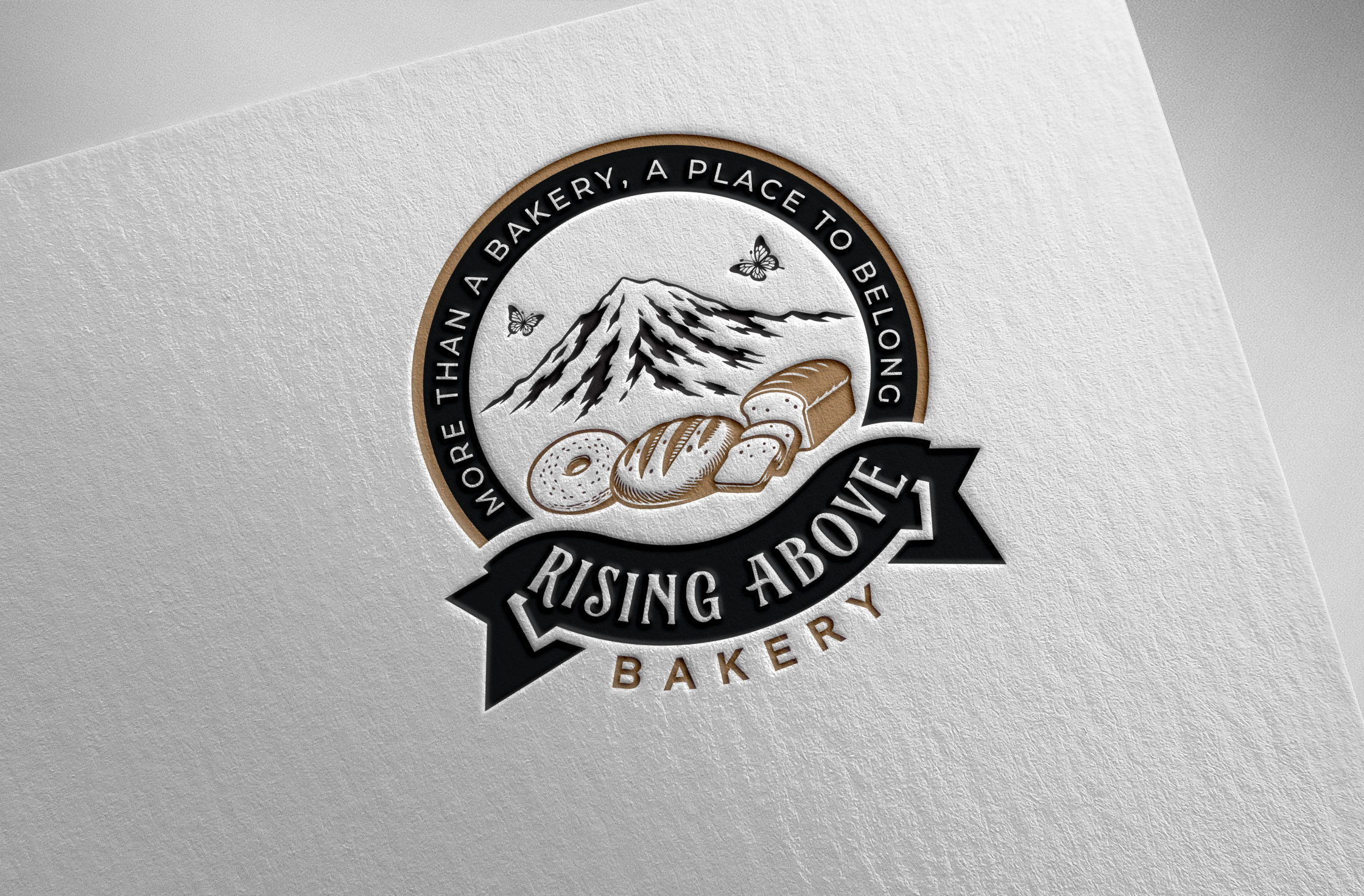 Logo Design by InkPilot_Studio™ for Rising Above Bakery | Design #37576374