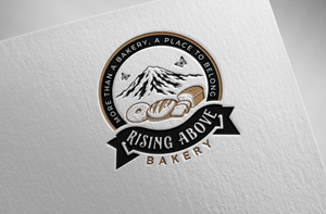 Logo Design by InkPilot_Studio™ for Rising Above Bakery | Design: #37576374