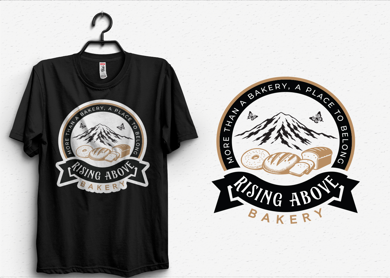 Logo Design by InkPilot_Studio™ for Rising Above Bakery | Design #37576375