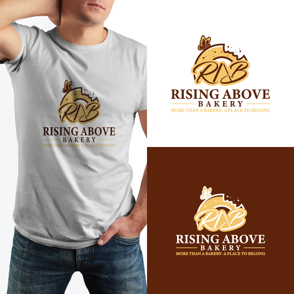 Logo Design by creativemood438 for Rising Above Bakery | Design #37577352