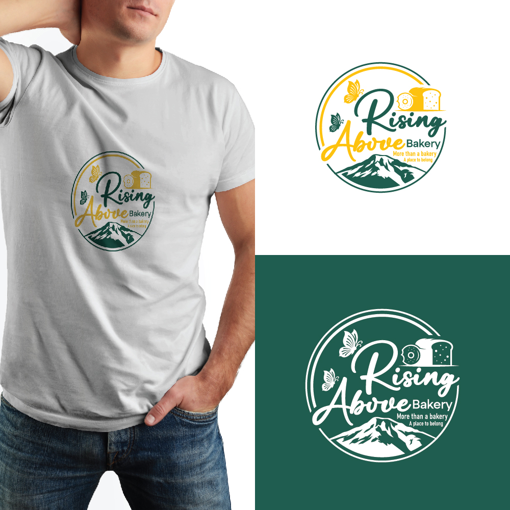 Logo Design by creativemood438 for Rising Above Bakery | Design #37577354