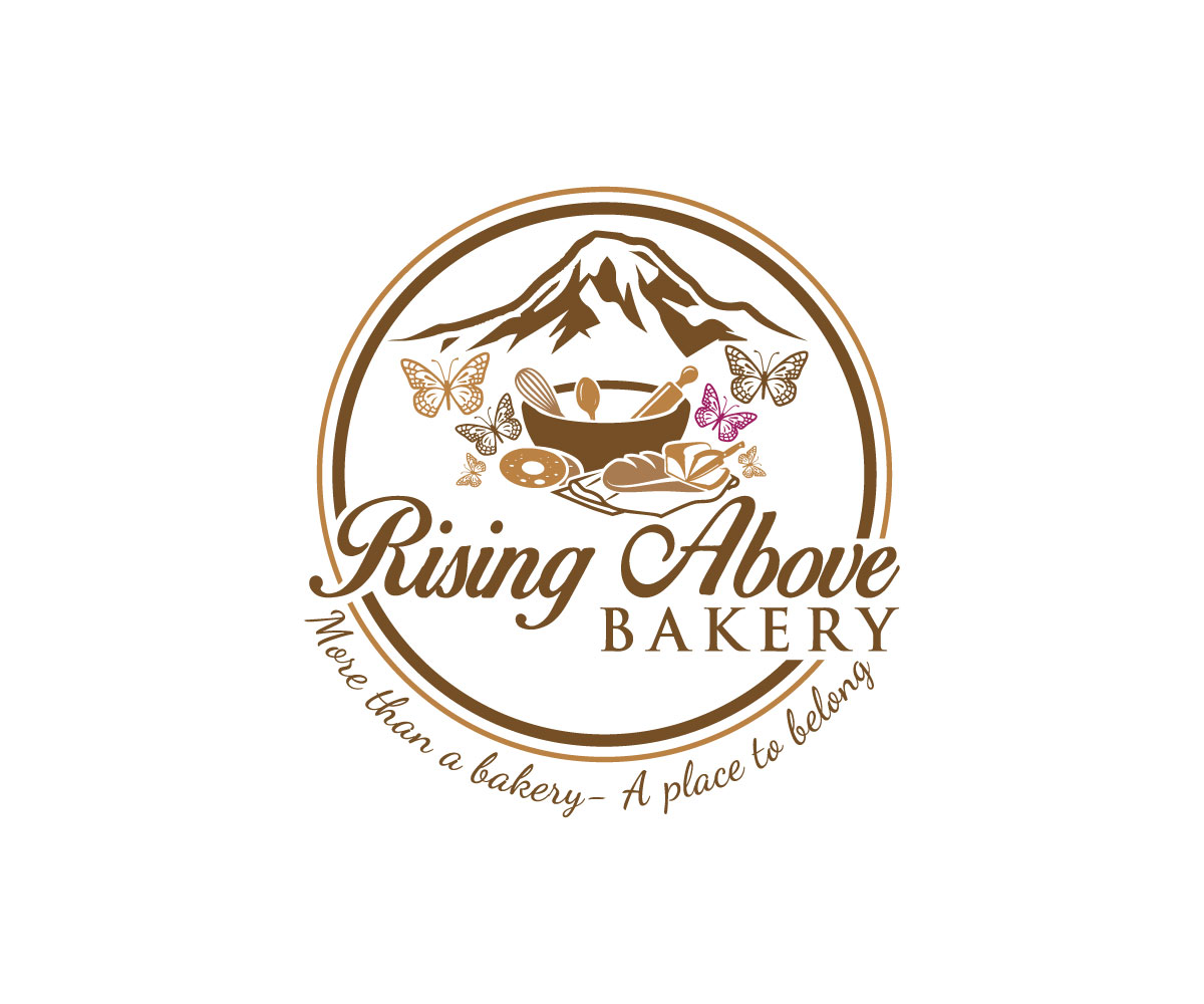 Logo Design by Alex75 for Rising Above Bakery | Design #37583448