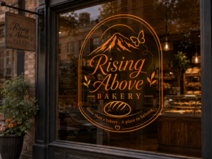 Logo Design by Max37 for Rising Above Bakery | Design: #37579898